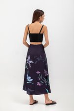 JOHARI FLORAL PRINT BIAS CUT MAXI SLIP SKIRT JOHARI FLORAL PRINT BIAS CUT MAXI SLIP SKIRT