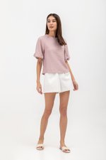 ILA RAGLAN PUFF SLEEVE TOP