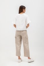 ILA RAGLAN PUFF SLEEVE TOP