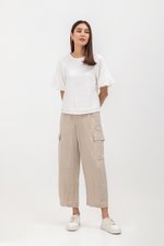 ILA RAGLAN PUFF SLEEVE TOP