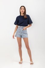 ILA RAGLAN PUFF SLEEVE TOP