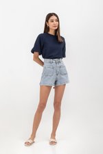 ILA RAGLAN PUFF SLEEVE TOP