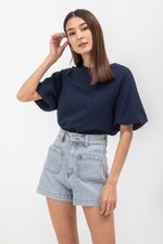 ILA RAGLAN PUFF SLEEVE TOP