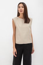 MARCIE SHOULDER PADDED TOP MARCIE SHOULDER PADDED TOP