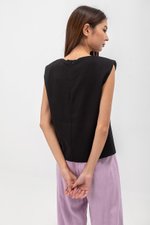 MARCIE SHOULDER PADDED TOP MARCIE SHOULDER PADDED TOP