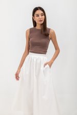 IYANA SLEEVELESS KNIT TOP