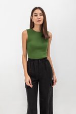 IYANA SLEEVELESS KNIT TOP