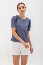 MELINA SLEEVE PLEAT JERSEY TOP MELINA SLEEVE PLEAT JERSEY TOP