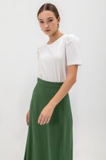 MELINA SLEEVE PLEAT JERSEY TOP MELINA SLEEVE PLEAT JERSEY TOP