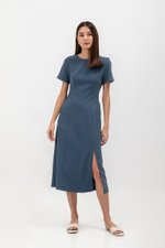 ALORA PANELLED MIDI DRESS