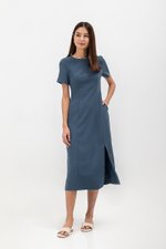 ALORA PANELLED MIDI DRESS