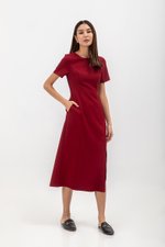 ALORA PANELLED MIDI DRESS