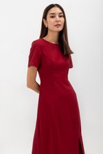 ALORA PANELLED MIDI DRESS