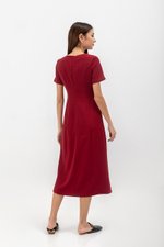 ALORA PANELLED MIDI DRESS