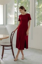 ALORA PANELLED MIDI DRESS