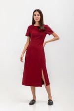 ALORA PANELLED MIDI DRESS