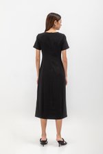 ALORA PANELLED MIDI DRESS