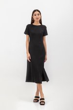 ALORA PANELLED MIDI DRESS