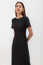 ALORA PANELLED MIDI DRESS