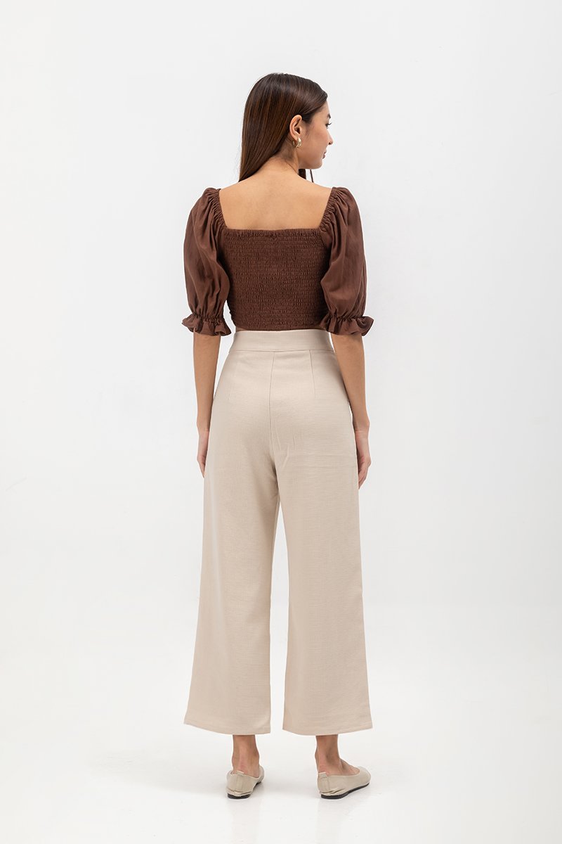 KAREEN TEXTURED PANTS