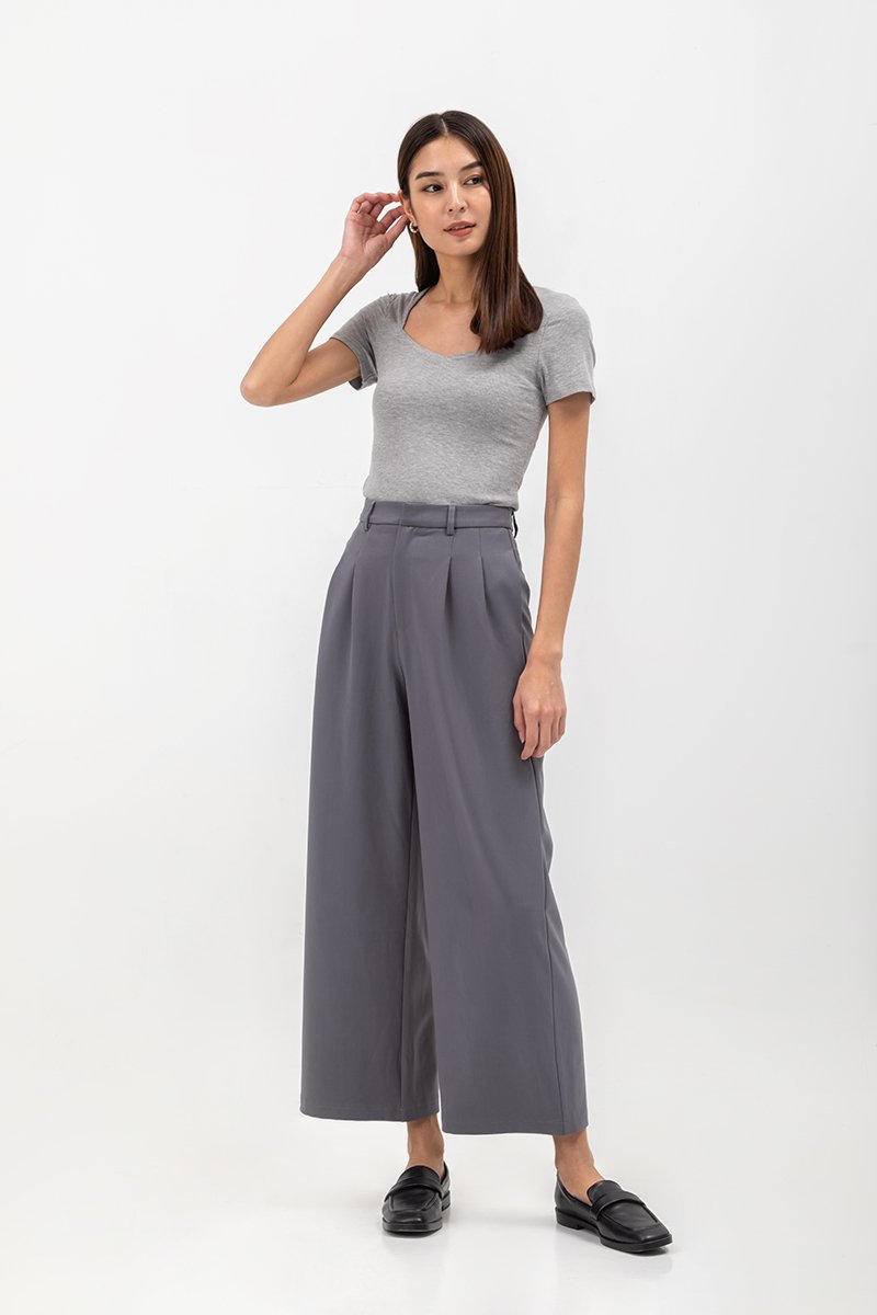 MATTHIAS PLEATED PANTS