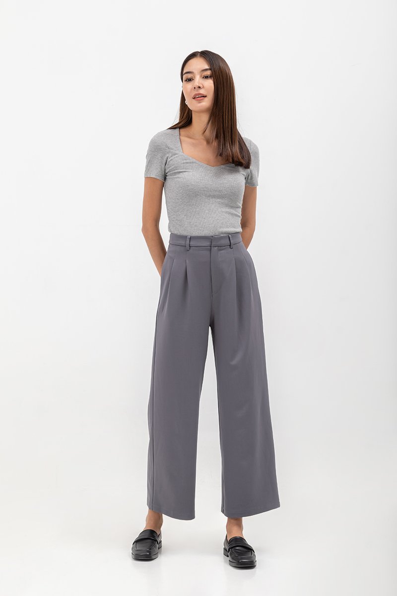 MATTHIAS PLEATED PANTS