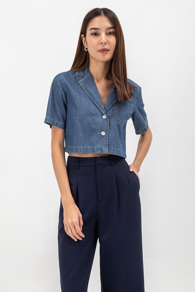 MATTHIAS PLEATED PANTS