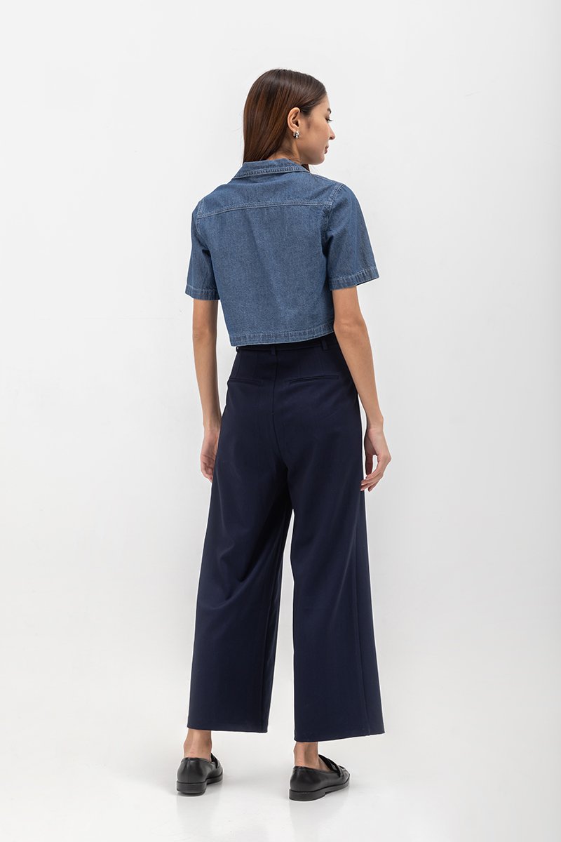 MATTHIAS PLEATED PANTS