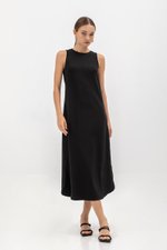 AIMEE COLUMN MIDI DRESS