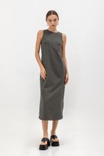 AIMEE COLUMN MIDI DRESS