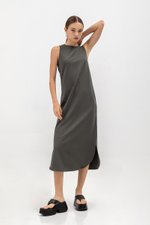 AIMEE COLUMN MIDI DRESS