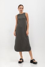 AIMEE COLUMN MIDI DRESS
