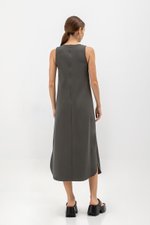 AIMEE COLUMN MIDI DRESS