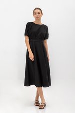 MAYBEL FIT AND FLARE MIDI DRESS MAYBEL FIT AND FLARE MIDI DRESS