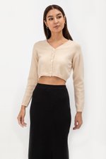 PAULINE KNIT SKIRT W SLIT