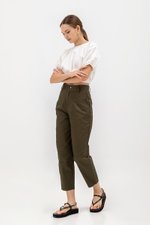 KHALEESI TAPERED COTTON PANTS