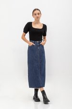 LUCRETIA PUFF SLEEVE KNIT TOP LUCRETIA PUFF SLEEVE KNIT TOP