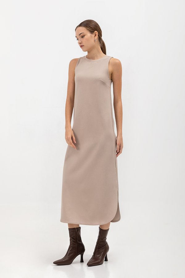 AIMEE COLUMN MIDI DRESS