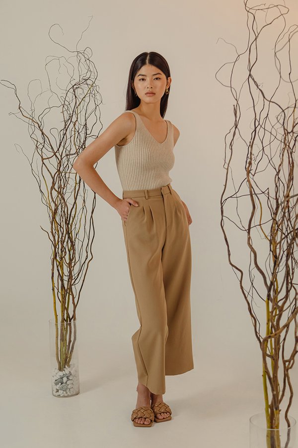 ELSIE PLEATED PANTS