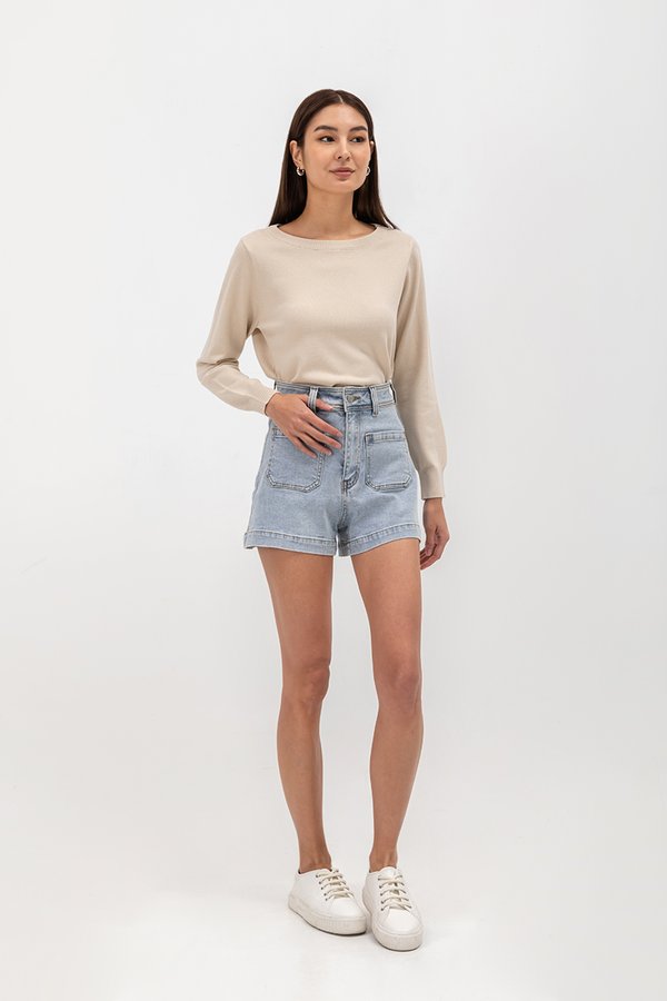 JACKIE KNIT SWEATER TOP