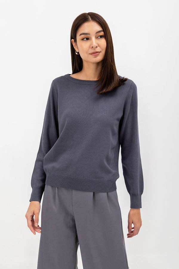 JACKIE KNIT SWEATER TOP