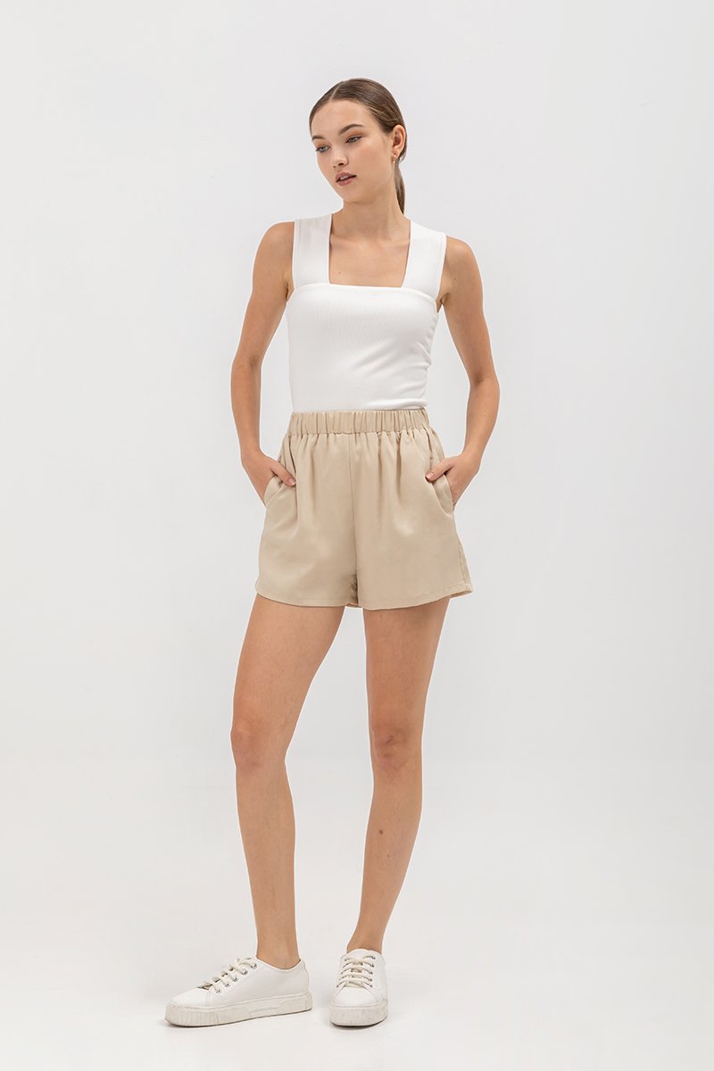 SOPHIE ELASTIC TENCEL SHORTS