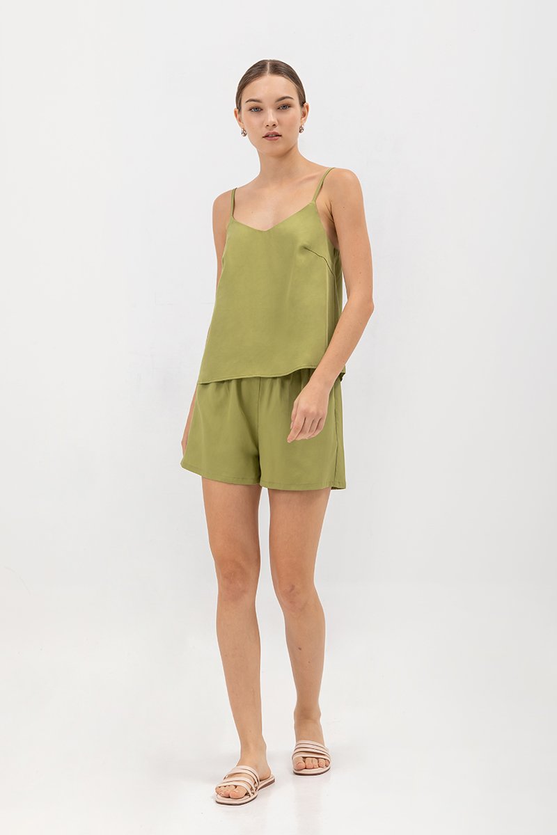 SOPHIE ELASTIC TENCEL SHORTS