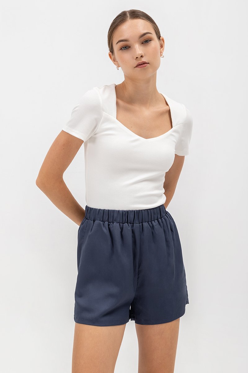 SOPHIE ELASTIC TENCEL SHORTS