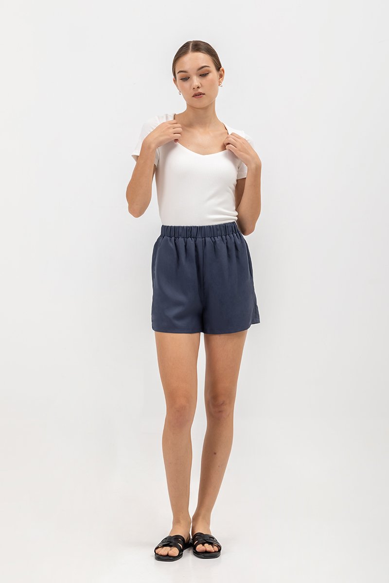SOPHIE ELASTIC TENCEL SHORTS