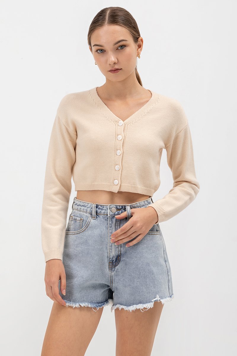 SABLE DENIM SHORTS