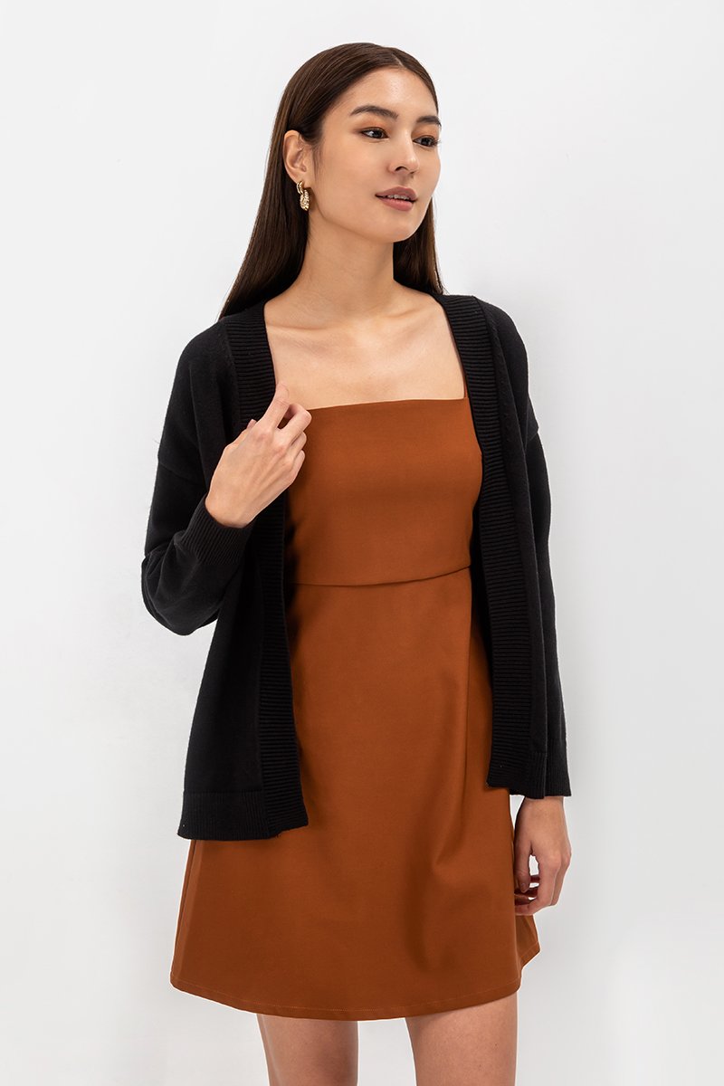 HAILEE DROP SHOULDER CARDIGAN