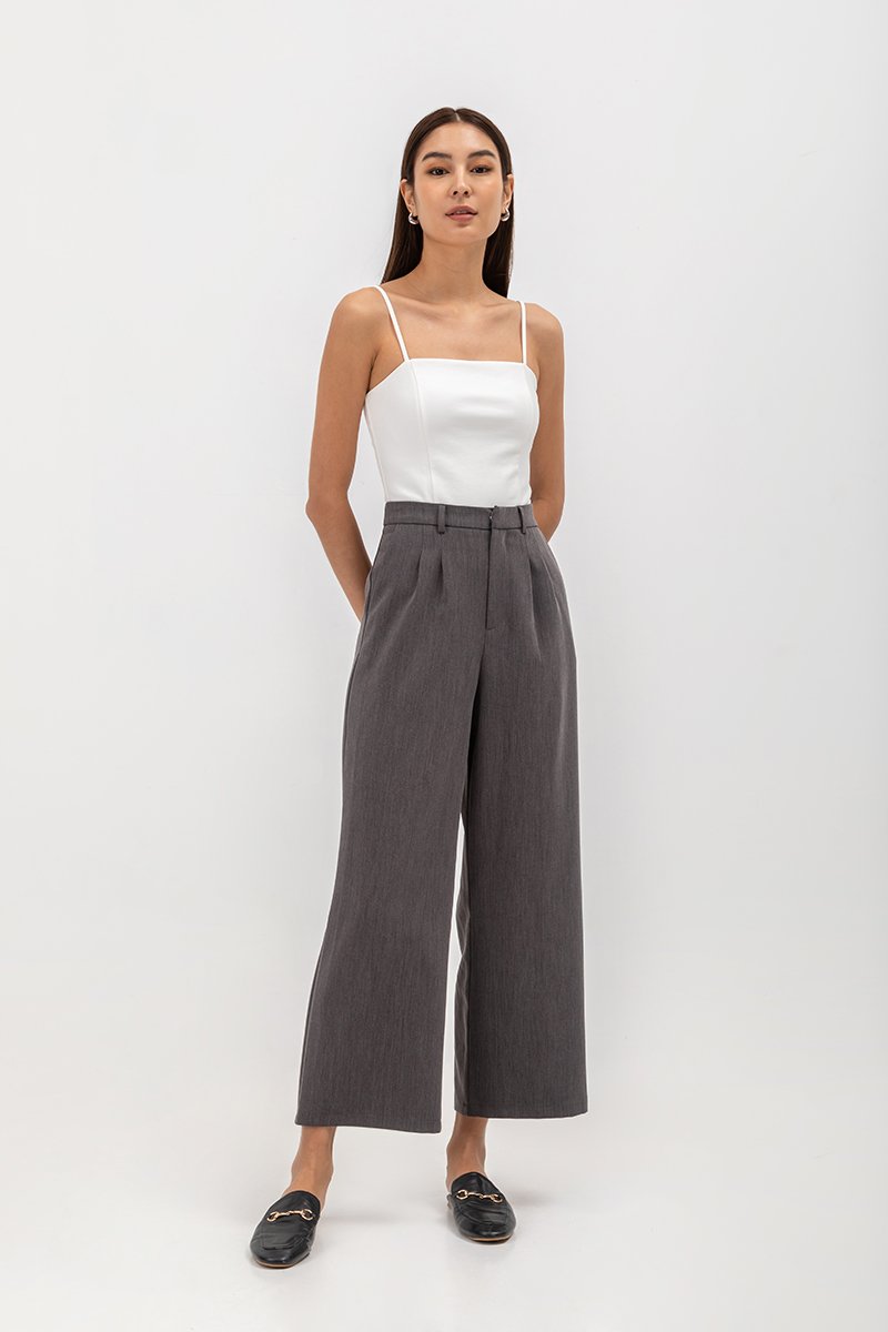ELSIE PLEATED PANTS