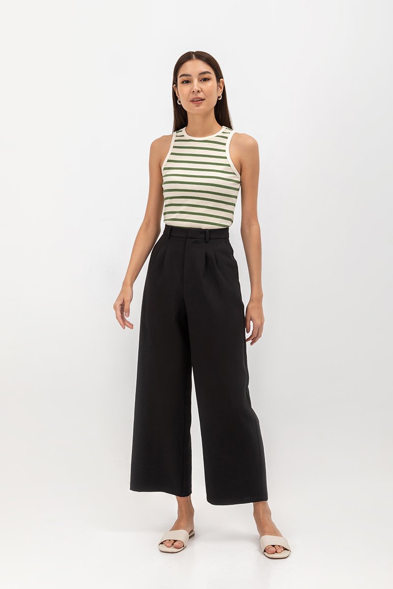 ELSIE PLEATED PANTS