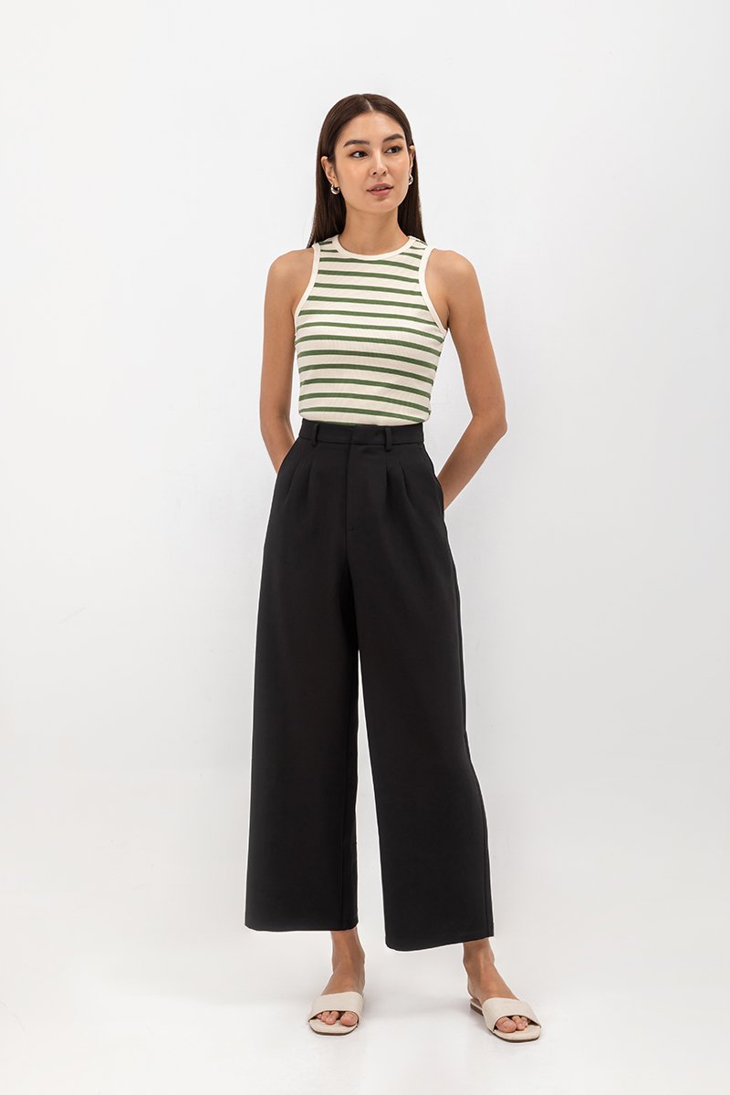 ELSIE PLEATED PANTS